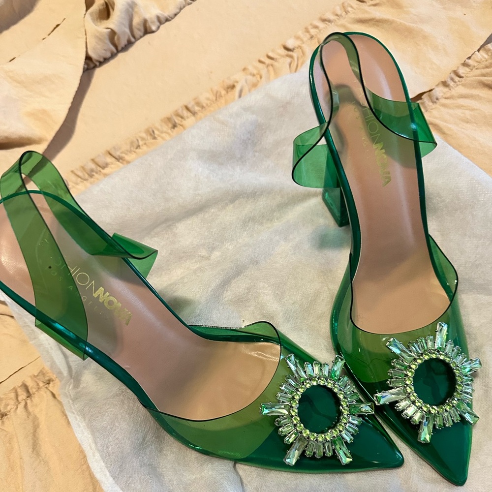 Brand New Heels!  GREEN Super Sexy!